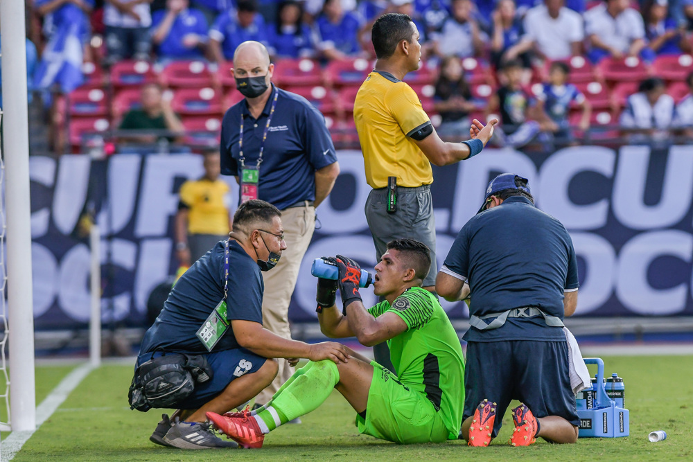 Concussion substitution being used at 2021 Gold Cup