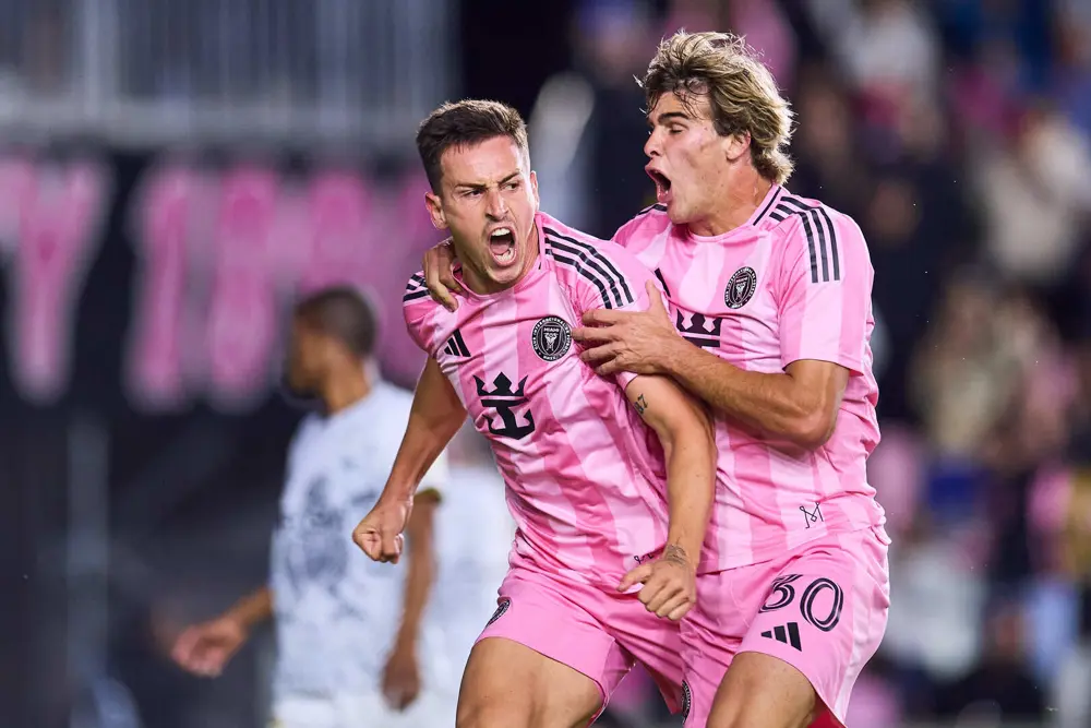 Allende y Suárez aseguraron la victoria el partido de ida de Inter Miami CF ante Cavalier FC