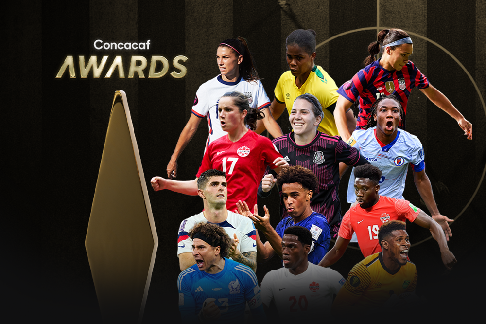 Concacaf announces 2022 Player of the Year Awards nominees