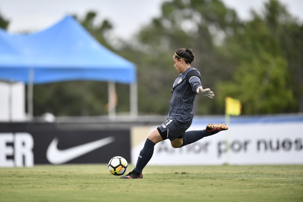 CU17W: Costa Rica v Bermudas | Atajada del Partido