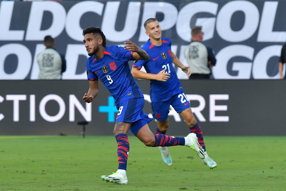 Estadounidense Ferreira máximo goleador de la Copa Oro 2023