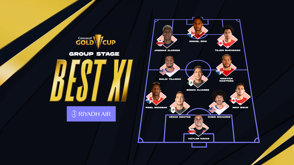 Navas, Buchanan y Díaz encabezan el XI Ideal de la Fase de Grupos de la Copa Oro
