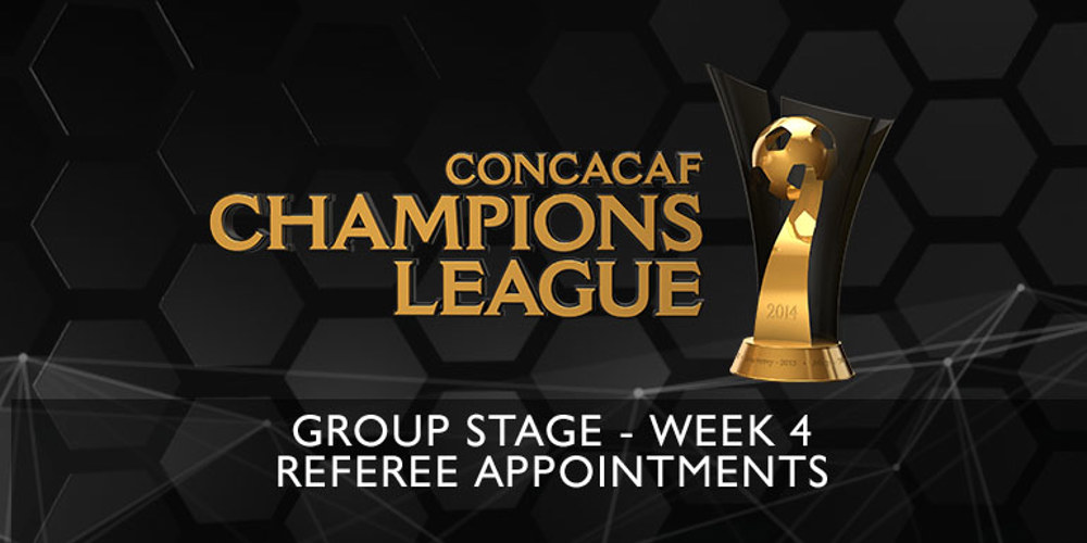 Champions League 2014-15 Appointments – Week 4