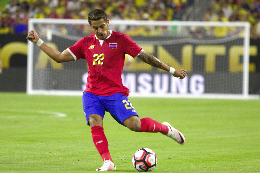 Matarrita causa baja en Copa de Oro por una lesión en el pie
