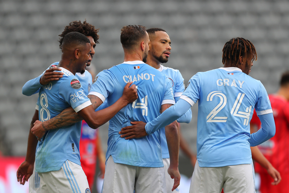 NYCFC take care of business against Santos to reach QFs