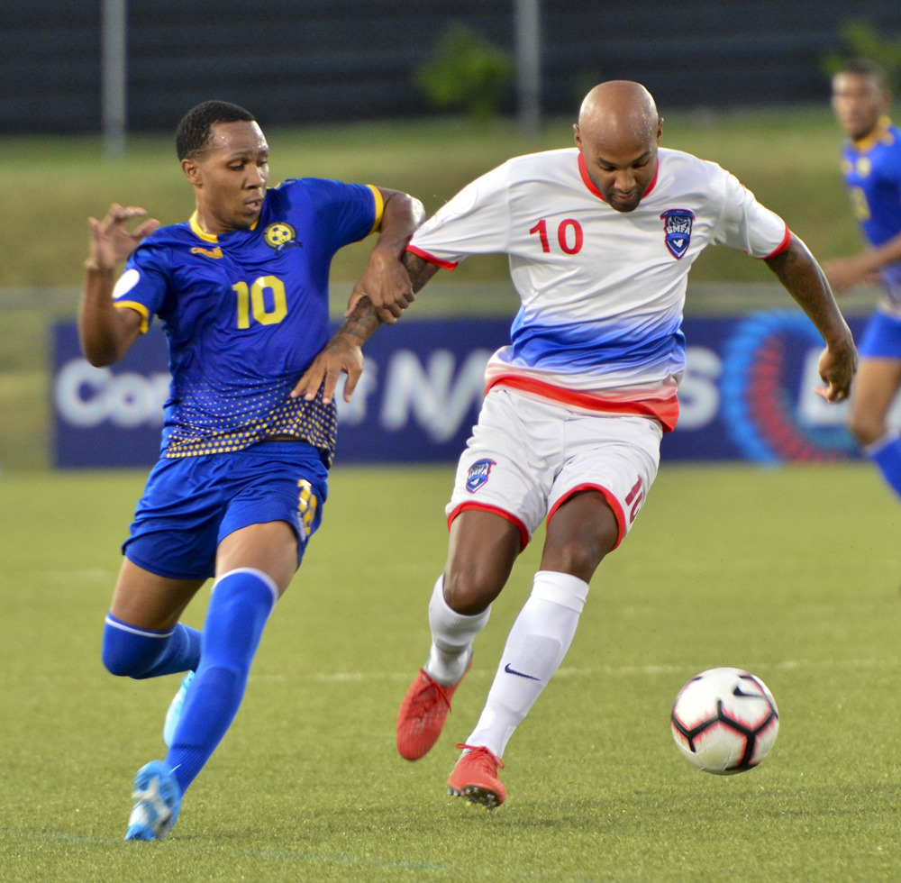 Barbados flex scoring muscles to down Saint Martin
