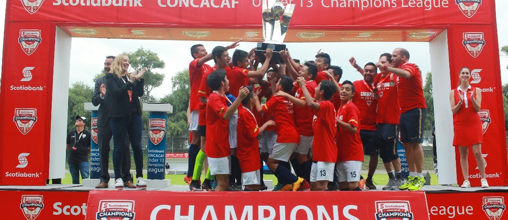 Universidad Cantera Norte ganó la Liga Campeones Sub 13 CONCACAF Scotiabank