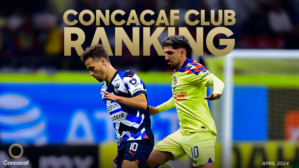 Monterrey mantiene el primer lugar en el Ranking de Clubes de Concacaf