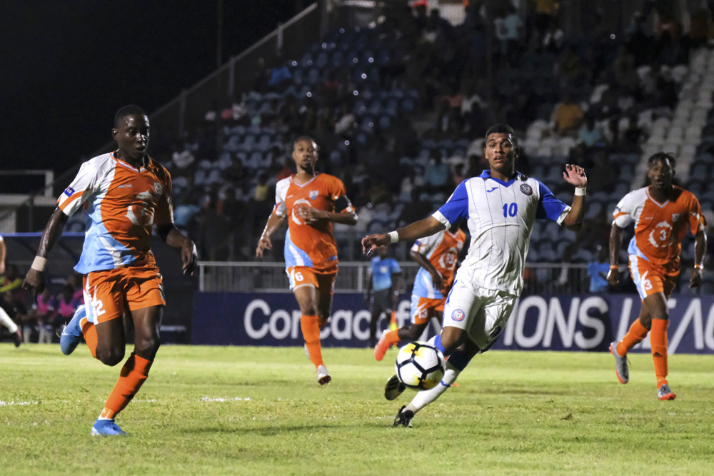 Puerto Rico earned their first points of the CNL against Anguilla