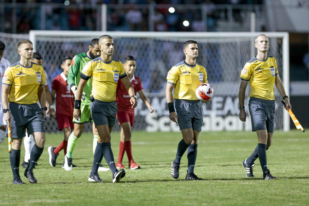 2022 Scotiabank Concacaf League Referees Appointments Final first leg match