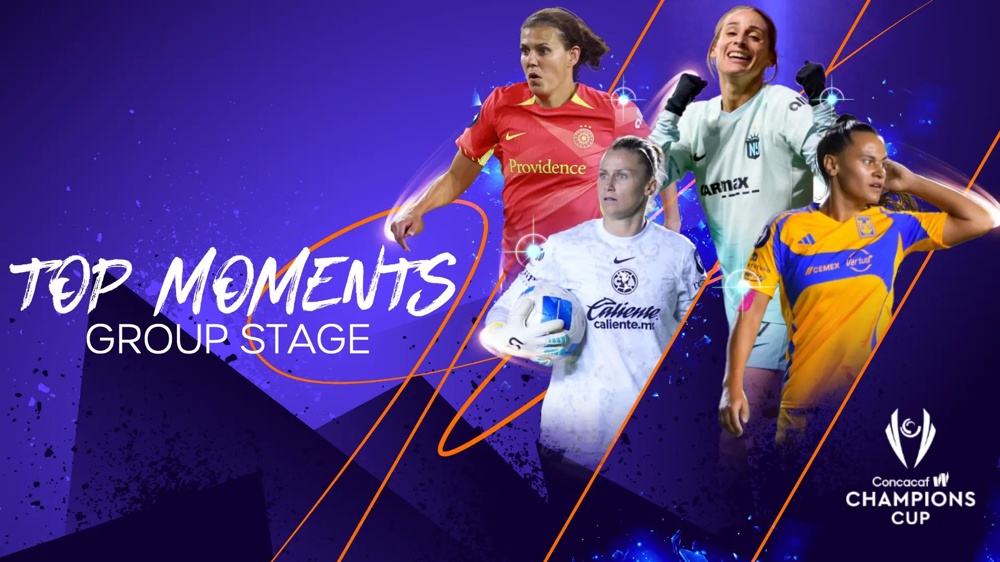 Top Moments from the 2024/25 Concacaf W Champions Cup group stage 