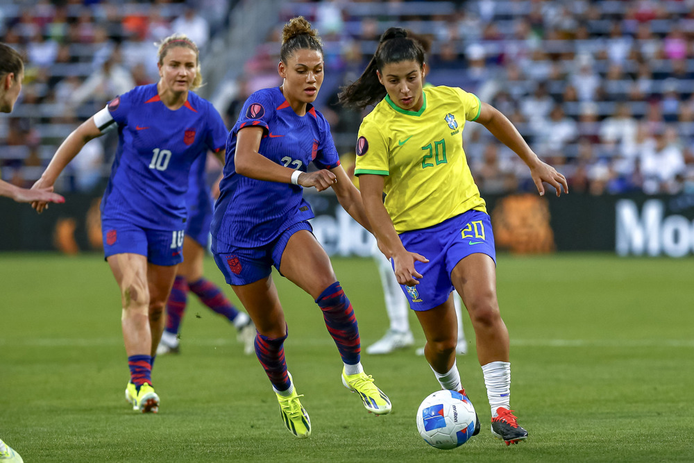 EE. UU. y Brasil se enfrentan por el oro olímpico en la revancha de la Copa Oro W 
