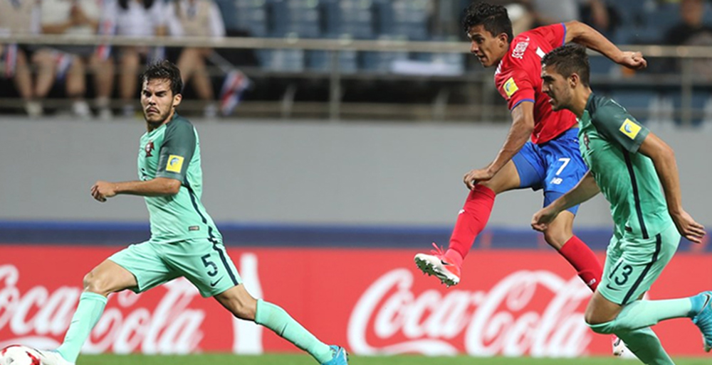 Costa Rica igualó contra Portugal que terminó con 10