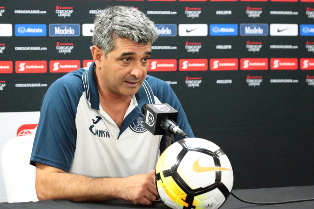  Diego Vázquez, entrenador del FC Motagua  “Tenemos la ilusión de avanzar a la final” 