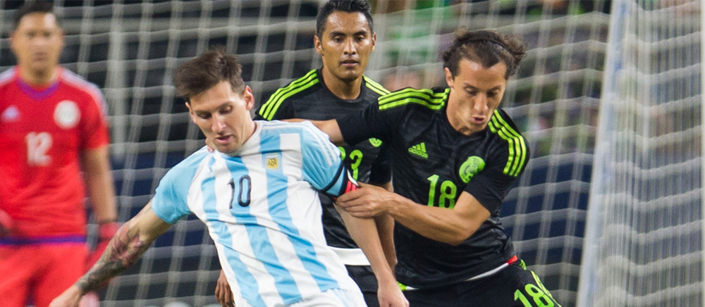 Mexico, Argentina battle to 2-2 draw