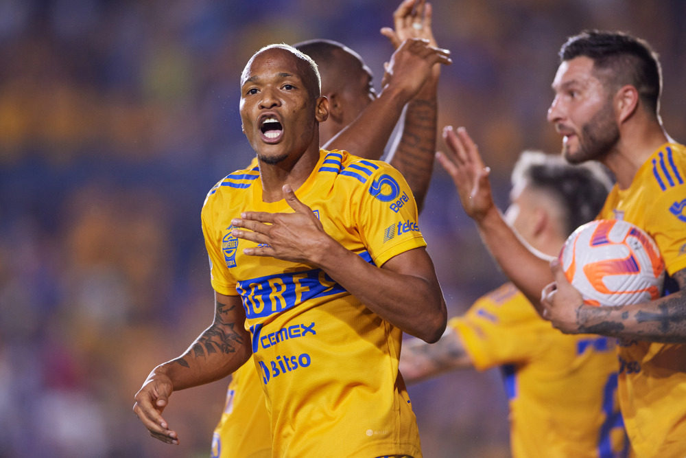 Quinones powers Tigres to first leg victory over Club Leon