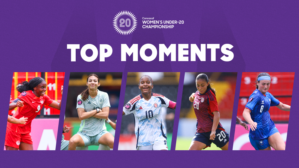 Momentos destacados del Campeonato Femenino Sub-20 de Concacaf 2025