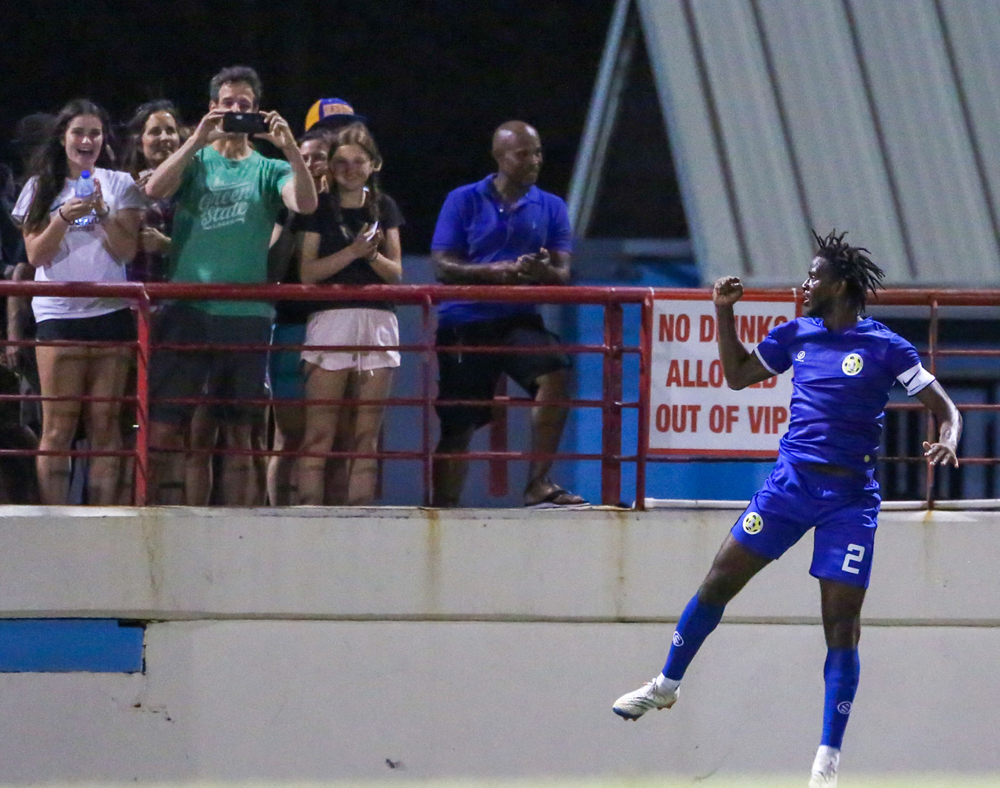 Saint Lucia celebrate perfect campaign in front of home fans