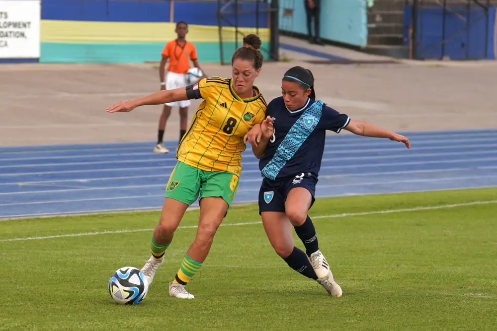 Emocionante empate entre Jamaica y Guatemala 