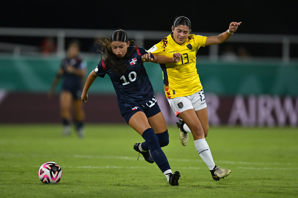 República Dominicana y EE. UU. Iniciaron su participación en la Copa Mundial Femenina Sub-17 de la FIFA