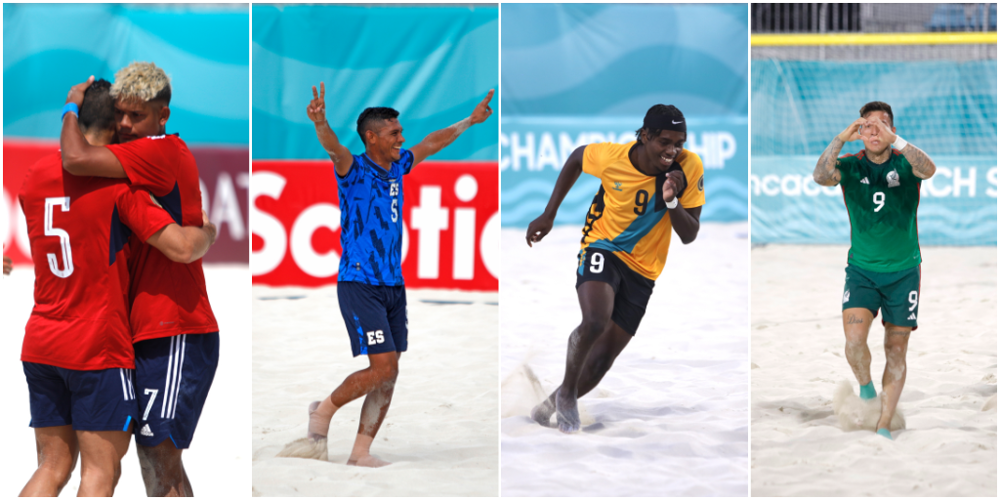Estados Unidos, El Salvador, Bahamas y México avanzaron a las semifinales