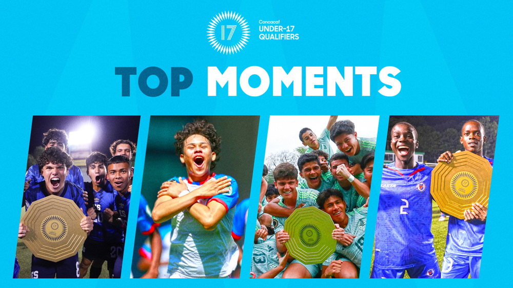 Momentos destacados de las Clasificatorias Masculinas Sub-17 de Concacaf