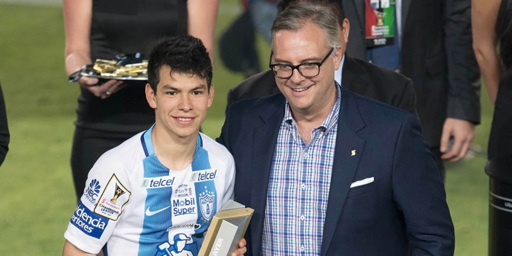 Pachuca’s Lozano wins Scotiabank Best Young Player Award