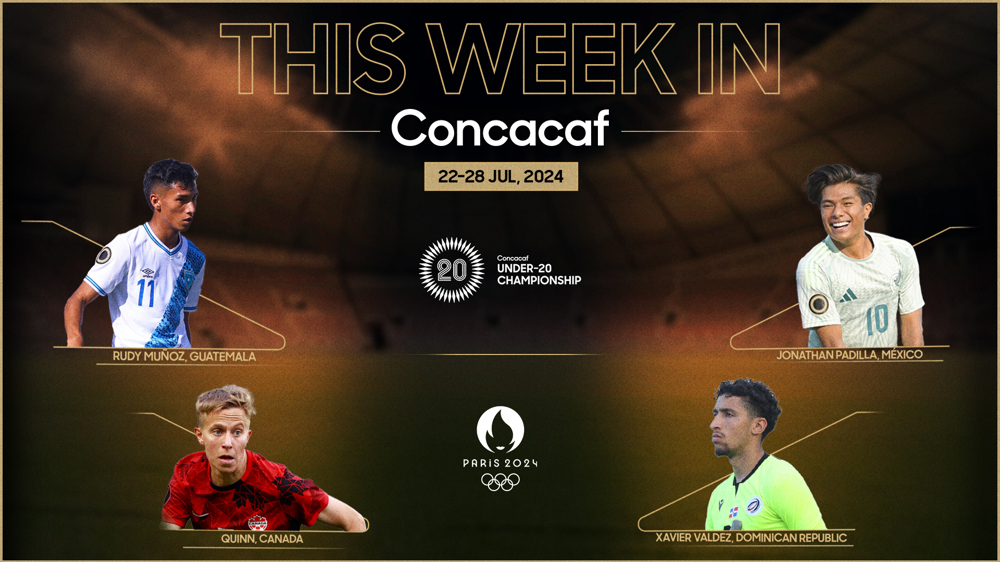 Juegos Olímpicos, Campeonato Sub-20, Leagues Cup lo Más Destacado esta Semana en Concacaf