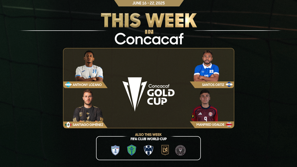 La Copa Oro y el Mundial de Clubes destacan en Esta Semana en Concacaf
