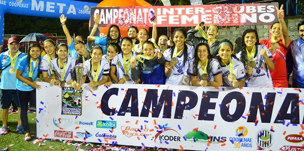 Moravia se coronó Campeón Torneo femenino UNCAF