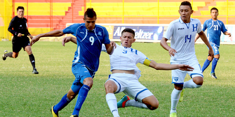 Gol de último minuto da triunfo a Honduras sub-20 sobre El Salvador
