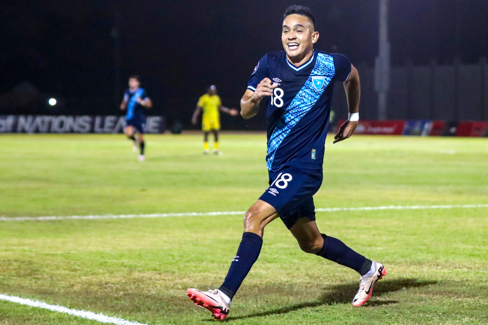 Guatemala asumió el liderato del Grupo A en la Liga A
