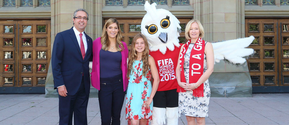 FIFA Women’s World Cup Canada 2015 mascot unveiled