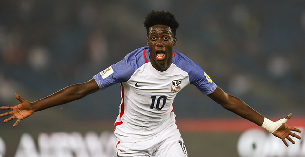 Weah hat-trick powers U.S. past Paraguay, into quarterfinals