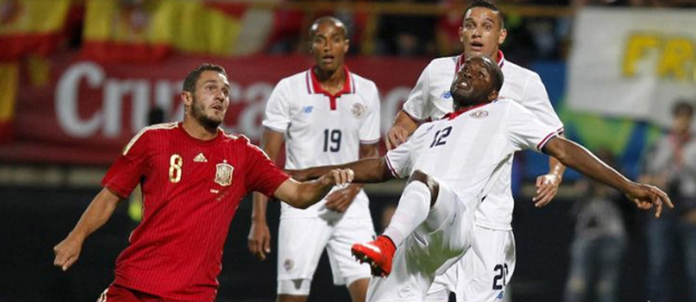 Costa Rica falls narrowly to Spain in friendly