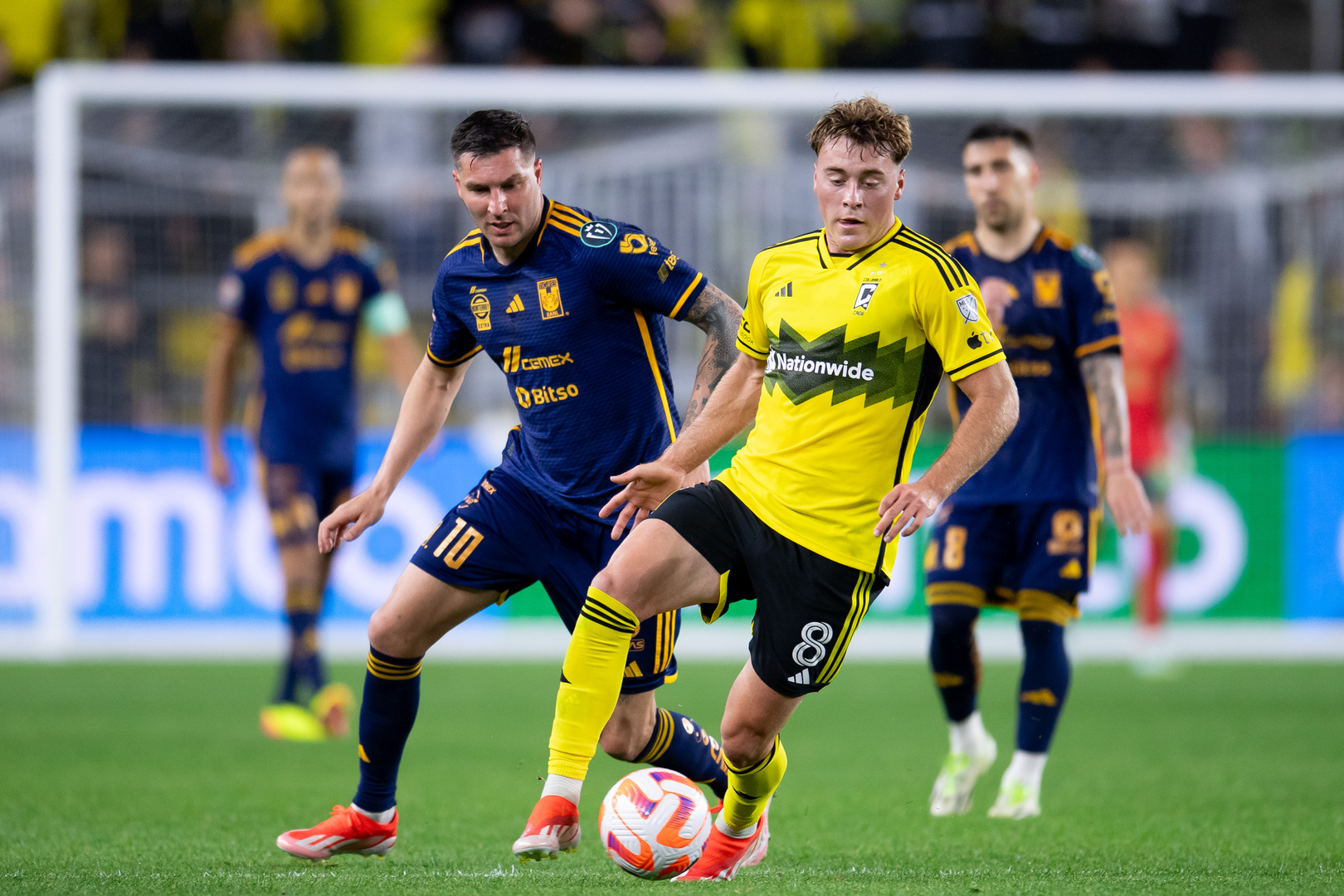 Columbus Crew, Tigres UANL even in thrilling first leg