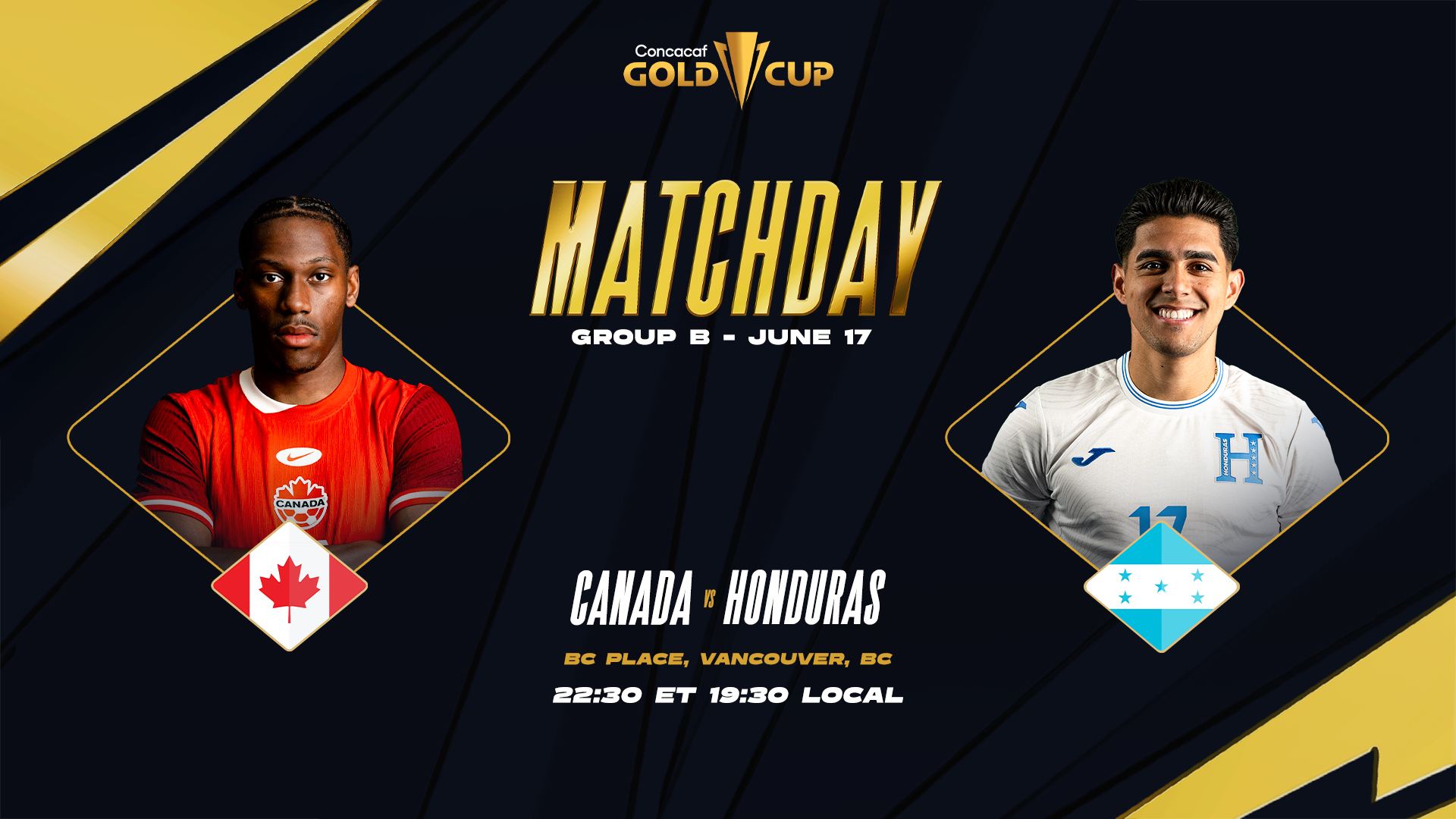 Canada and Honduras Clash to Open Their 2025 Gold Cup Journey in Vancouver
