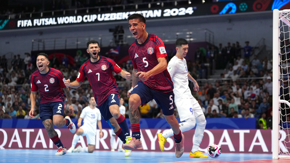 Costa Rica enfrentará a Brasil en la Copa Mundial de Futsal de la FIFA 2024