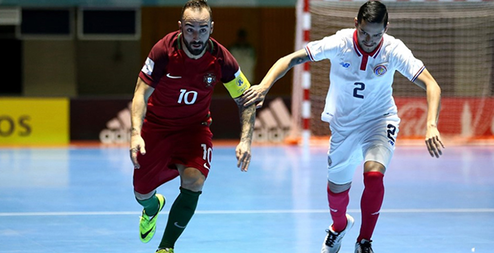 Portugal derrotó a Costa Rica en el Mundial de Futsal
