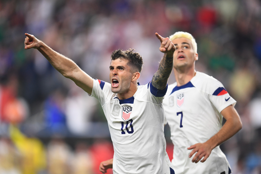 Con doblete de Pulisic, Estados Unidos derrotó a México