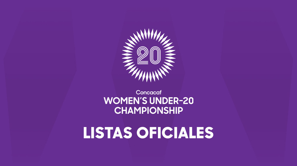 Confirmadas las listas de las Clasificatorias Femeninas Sub-20 Concacaf 2025
