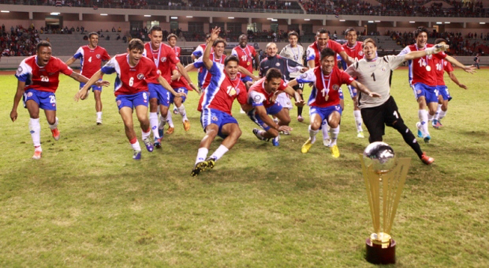 Costa Rica gana séptimo título de UNCAF