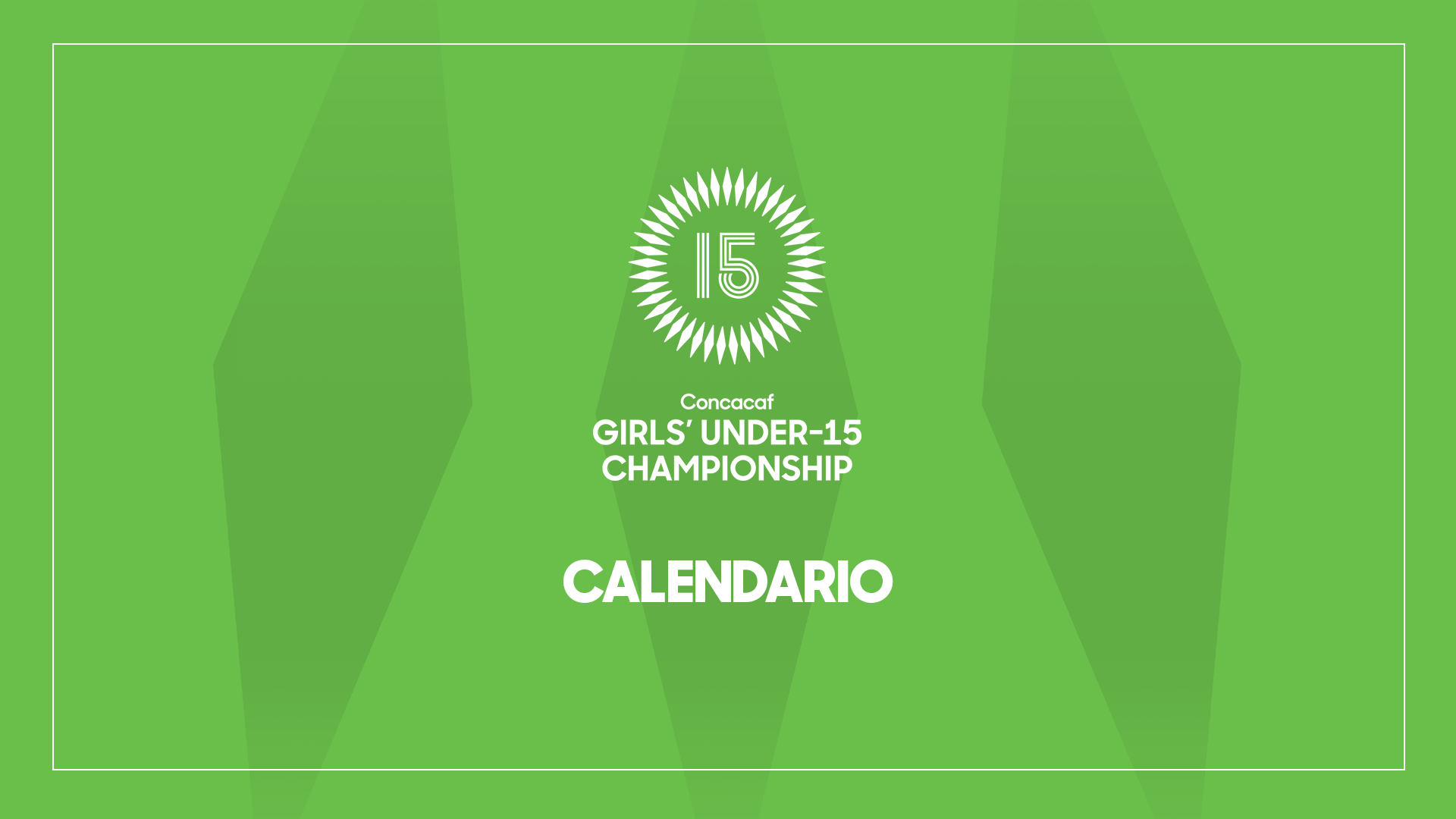 Concacaf Anuncia El Calendario De Partidos Del Campeonato De Niñas Sub
