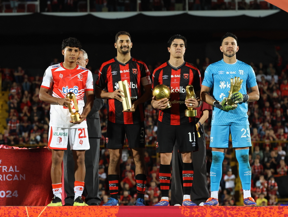 Moreira, Ordoñez y Campos se llevaron los honores en la Copa Centroamericana de Concacaf 2024