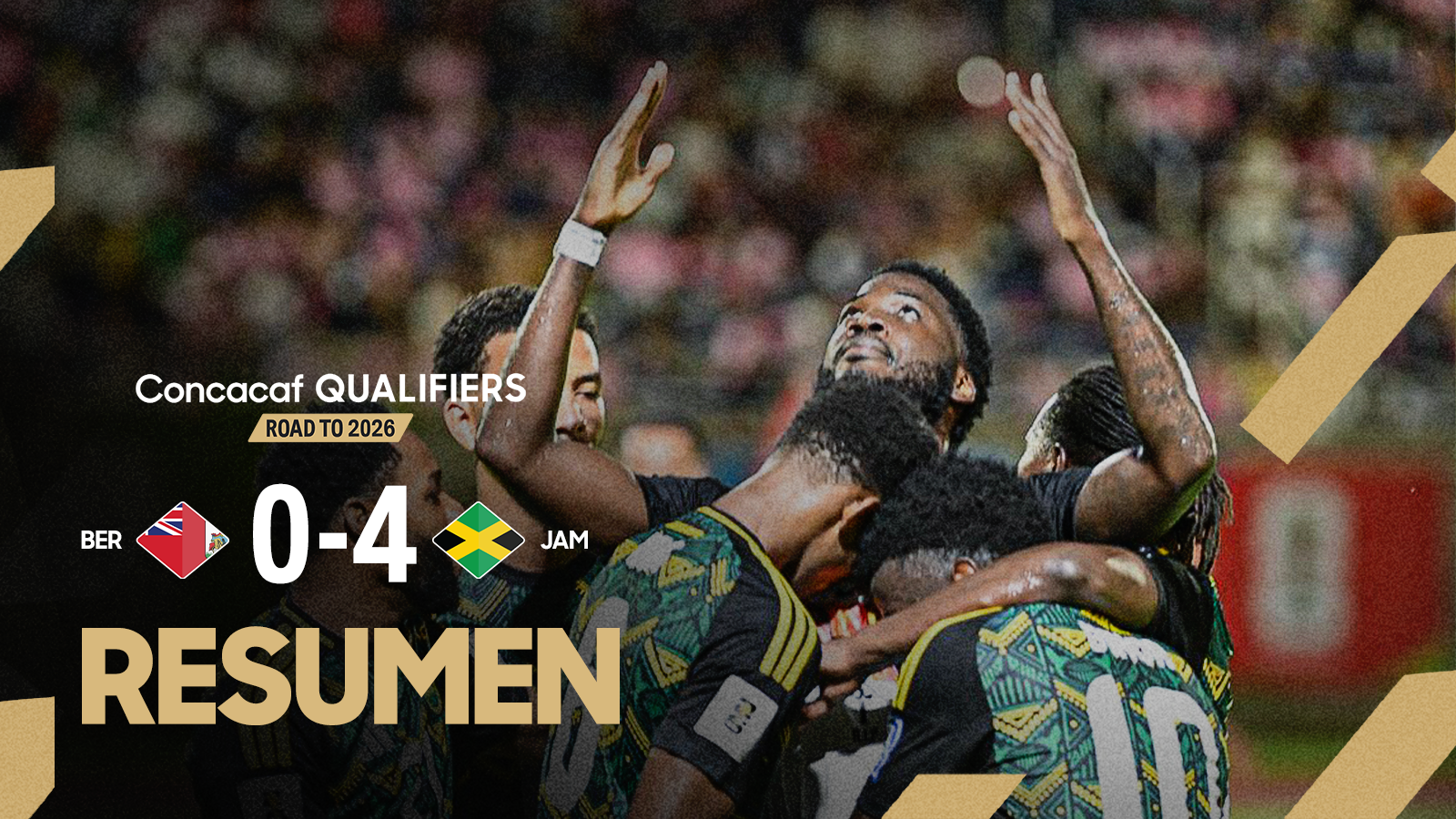 Bermudas v Jamaica | Resumen