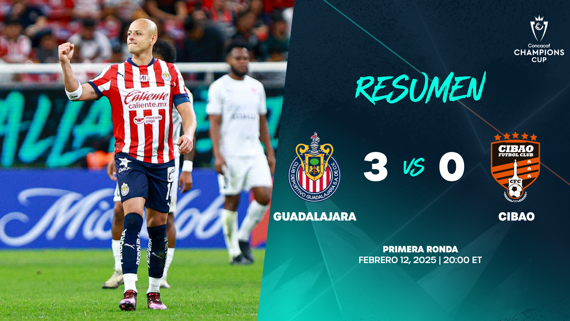 Guadalajara v Cibao Resumen