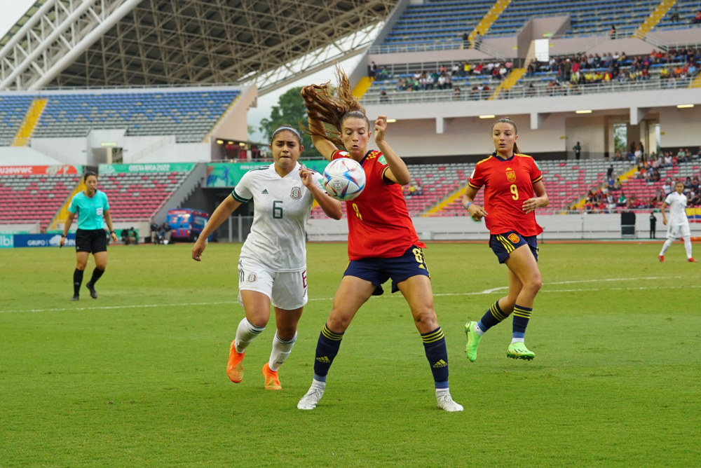 México cayó ante España en cuartos de final de la Copa Mundial Femenina Sub-20
