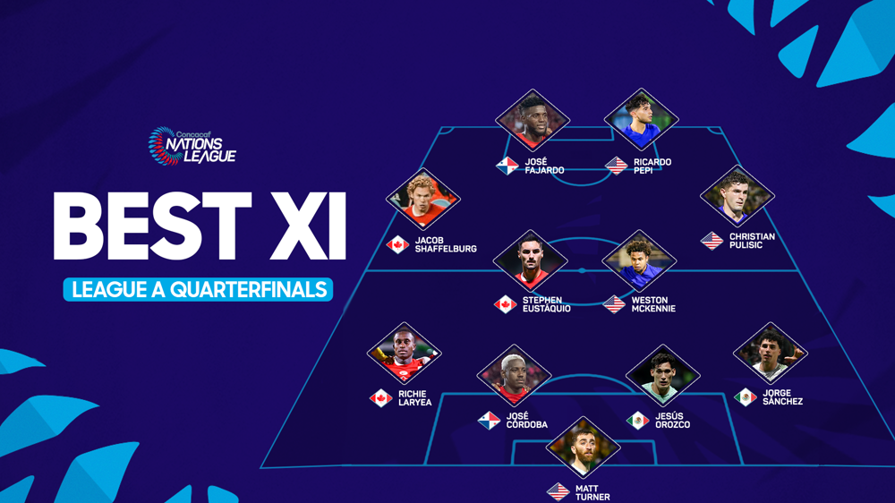 Fajardo, Pepi, Shaffelburg headline League A Quarterfinals Best XI