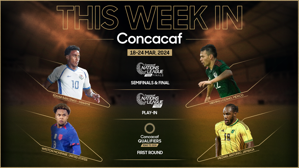 Concacaf Nations League Finals headline week in Concacaf