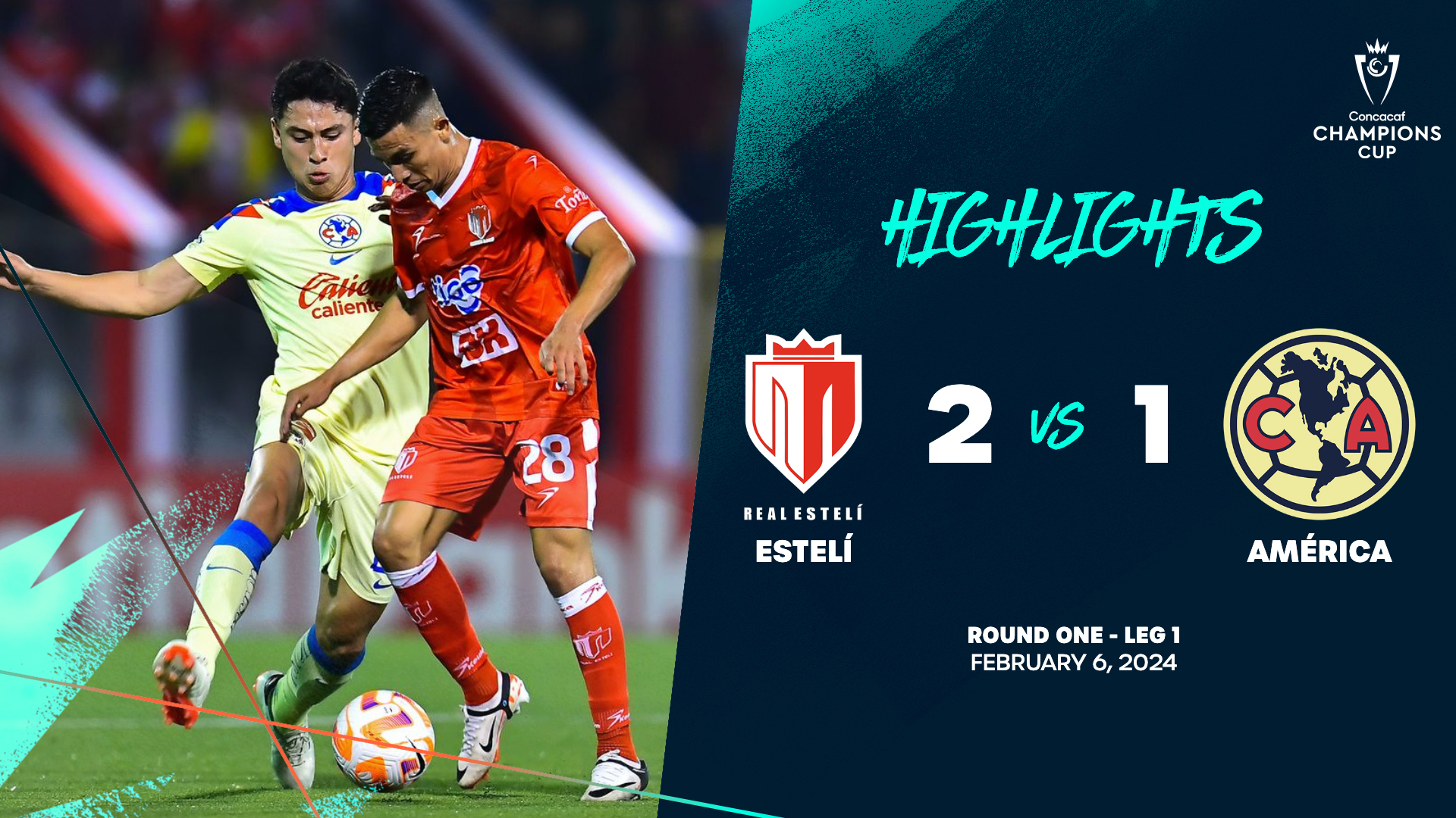 Real Esteli vs Club America | Highlights